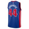 Dres Detroit Pistons Bojan Bogdanovic 44 Nike 2022-23 Icon Edition Plava Swingman
